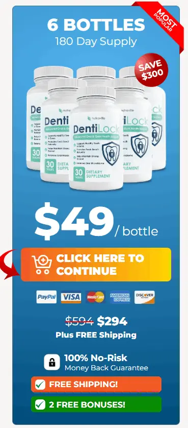 Buy DentiLock 6 Bottle